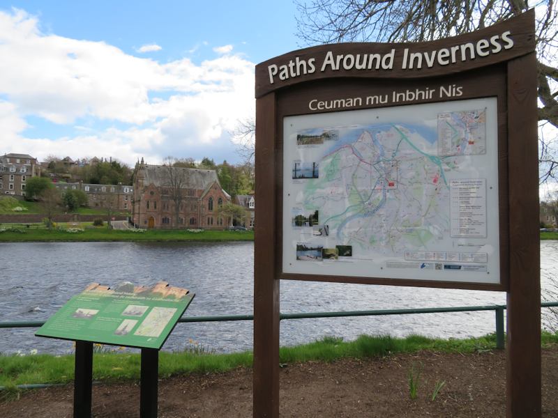 Inverness paths to walk